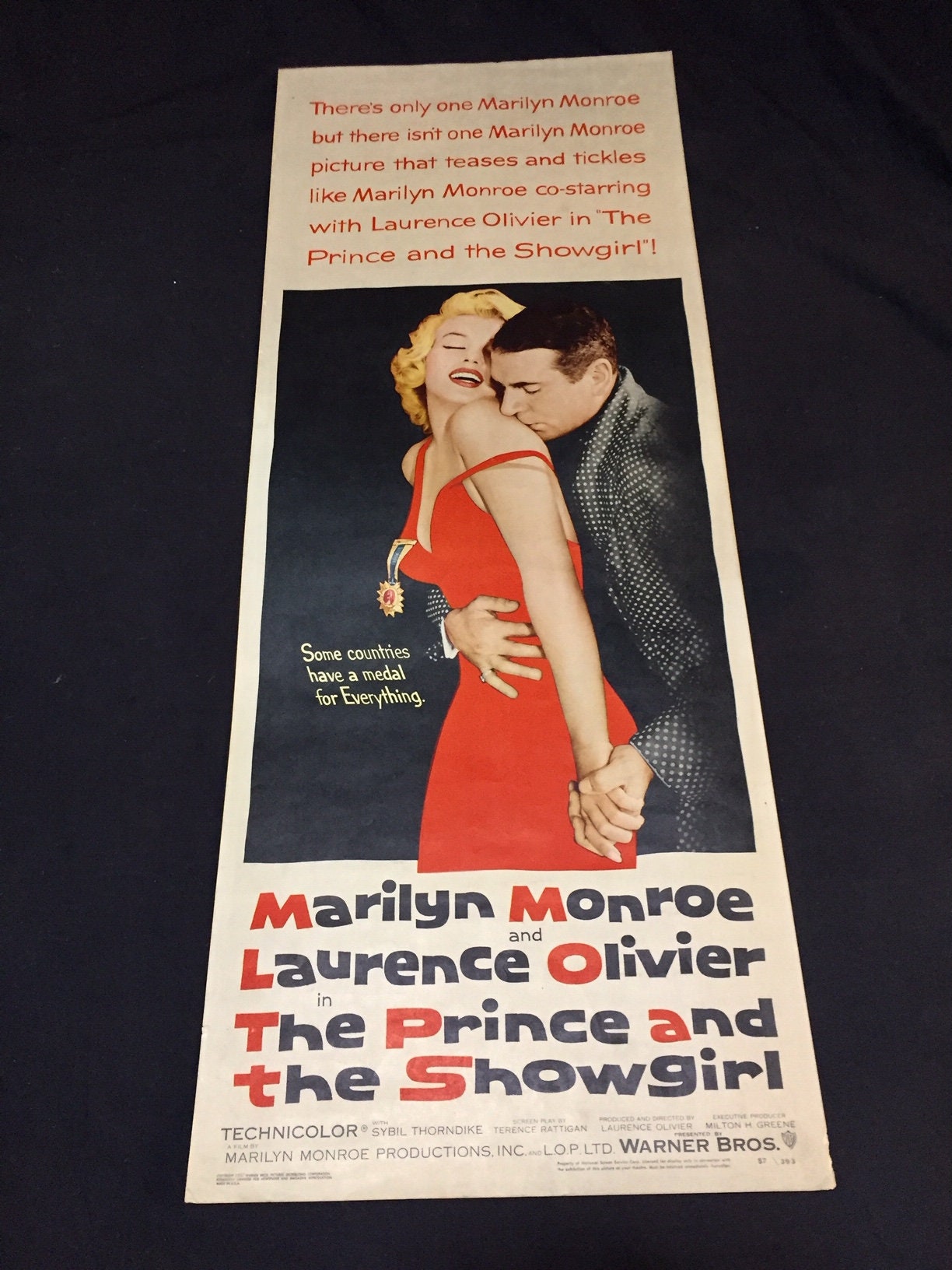 マリリン・モンロー『王子と踊子』オリジナルヴィンテージUSA映画