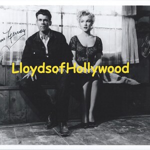 Marilyn Monroe  Bus Stop  Don Murray Hand Signed Autograph Photograph 1956