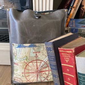 Leather Book Sleeve / Planner Cover / Bible Cover / Mother&#39;s Day / Father&#39;s Day/Bookish Gift/Reading Accessories/e-reader Sleeve/iPad Sleeve