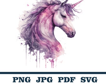 Fantastic creatures, Phoenyx, Griffin clipart, Watercolor Unicorn clipart, Magic Horse, Fantasy, Fantasy Mythical Creature, Phoenix Clipart
