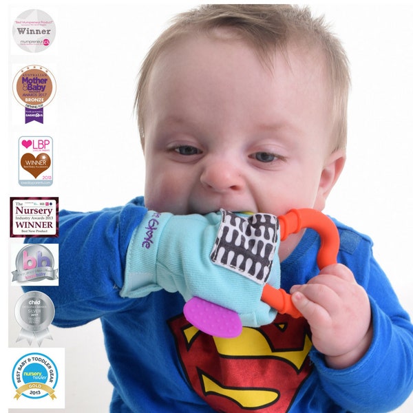 Gummee Glove Teething Mitten 3 to 6 Months Teether Toy Baby
