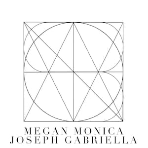 Custom Geometric Name Logo: Modern Line Art (Digital Image) image 10