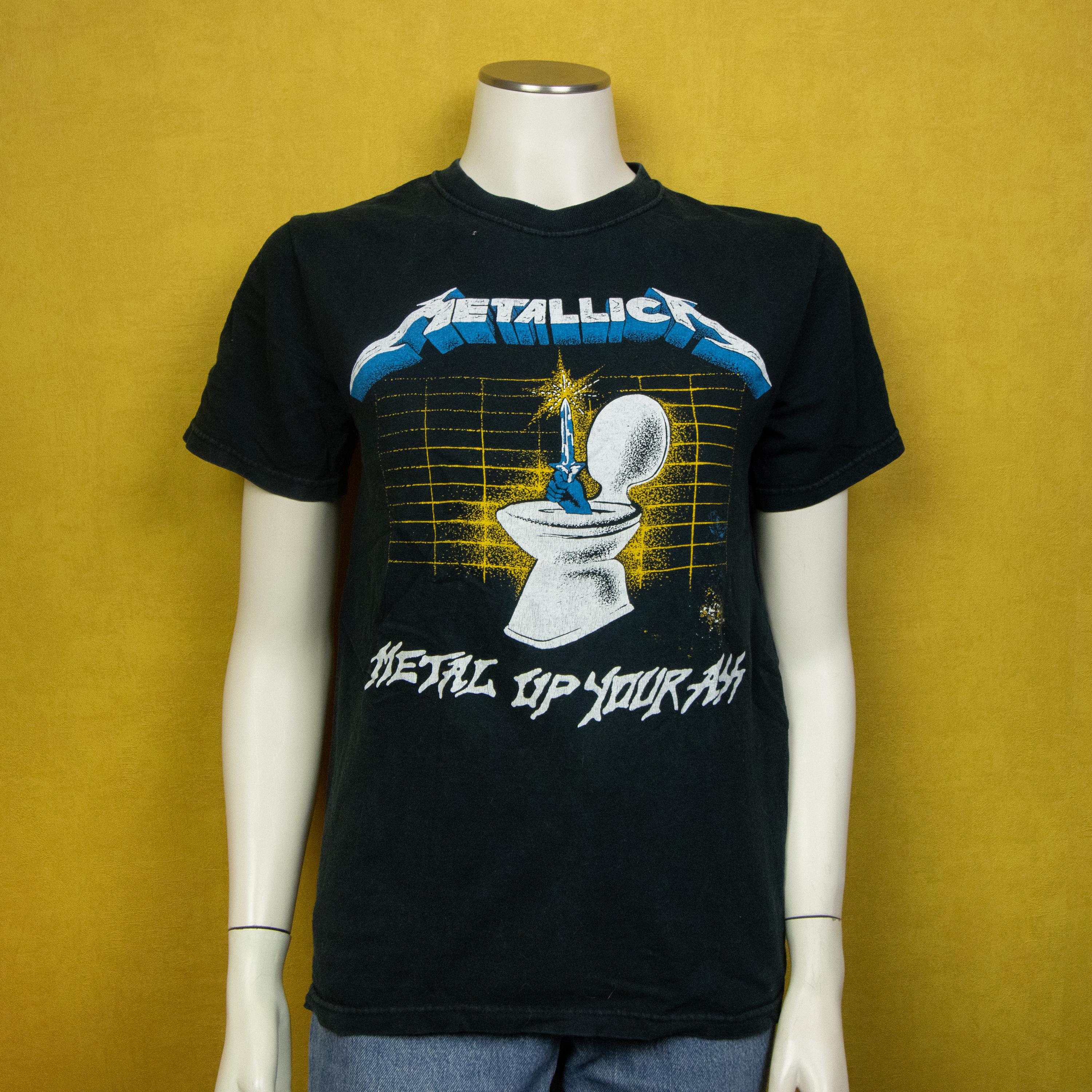 90's Vintage Metallica Metal up Your Ass Shirt / Vintage