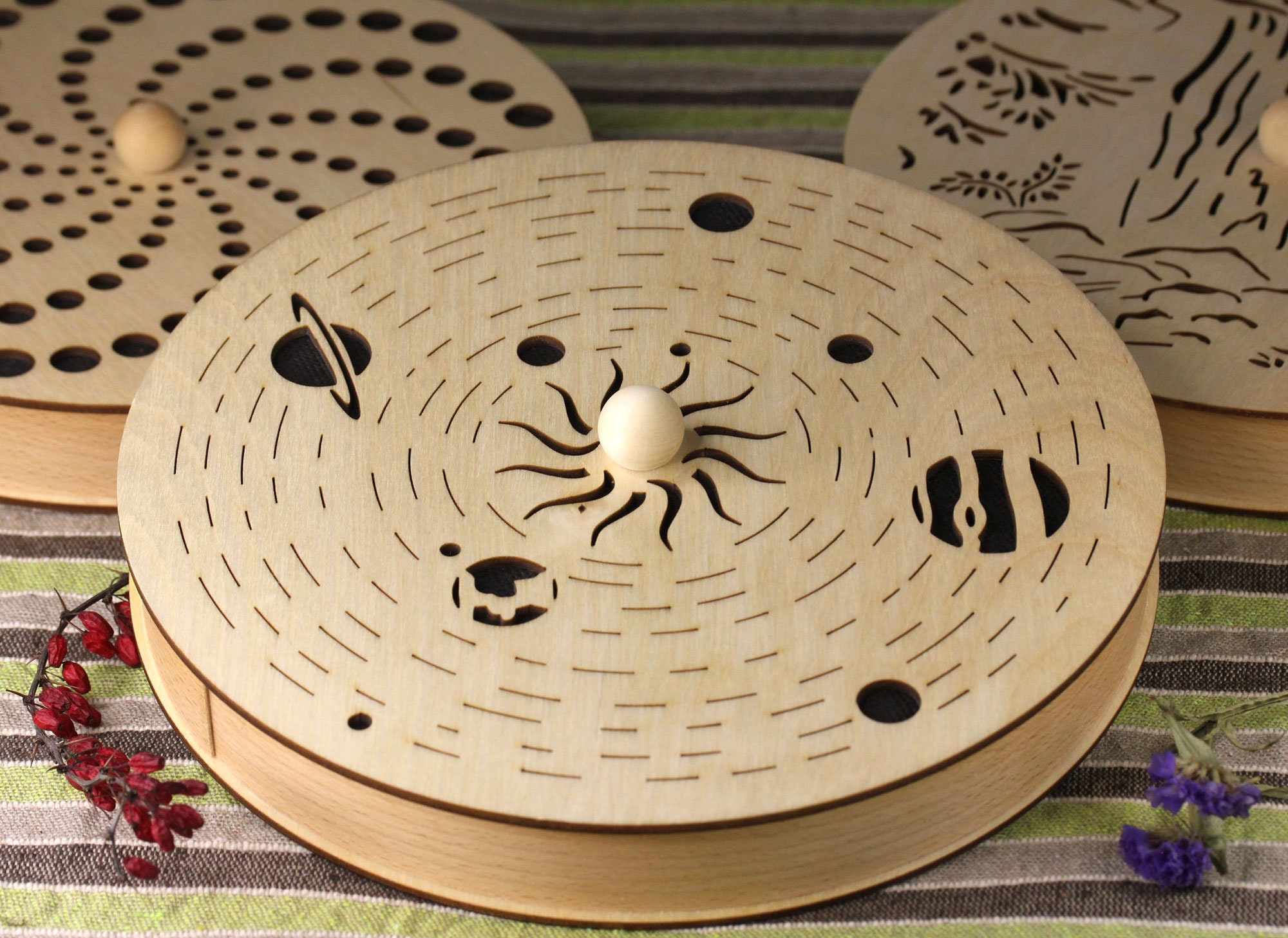 10 Sound of Stream Shaker Rainstick Rain Disk Kapeli wooden Etsy