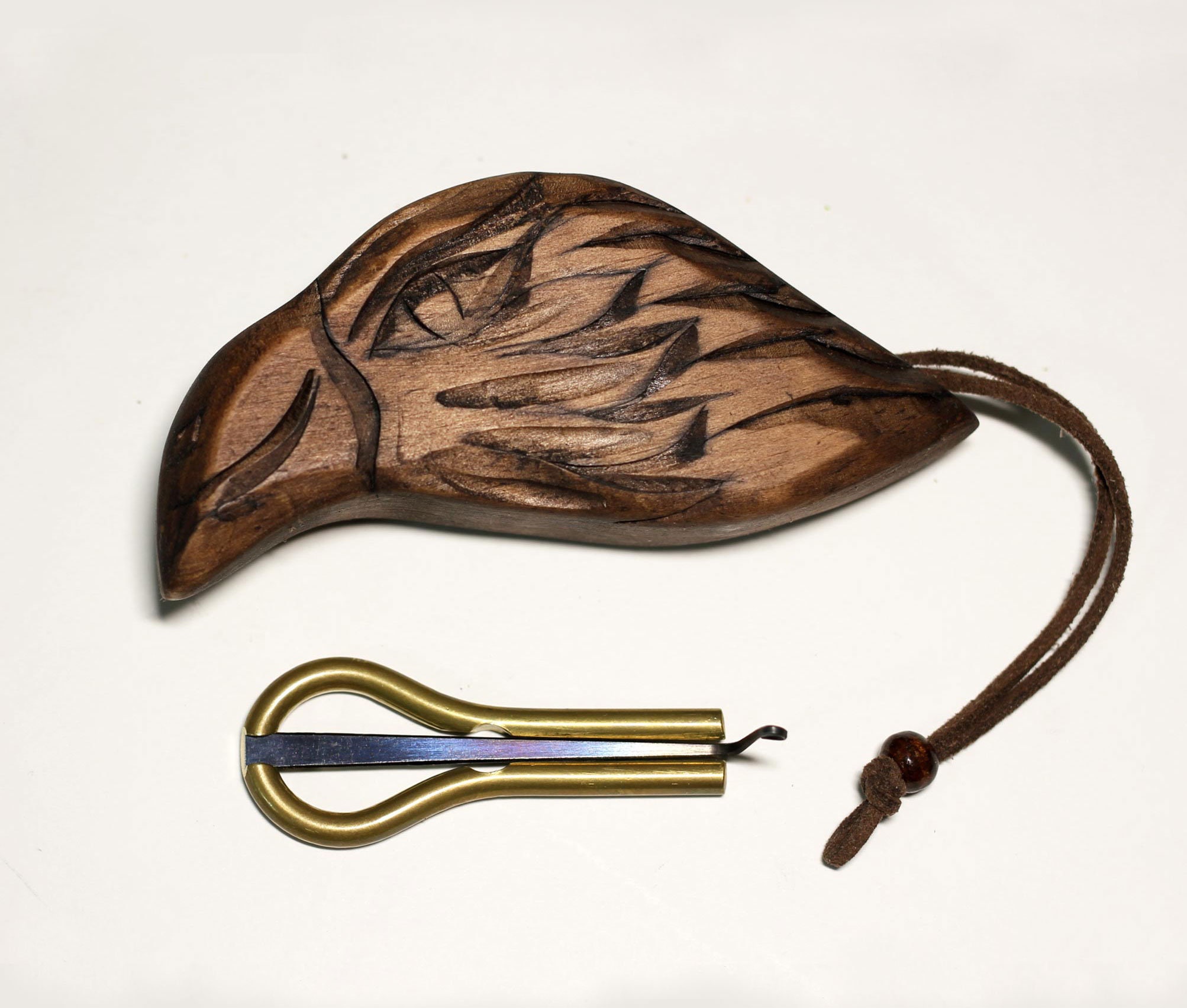 Altai Jaw Harp EAGLE with caseamulet Jew's Harp Mouth Etsy