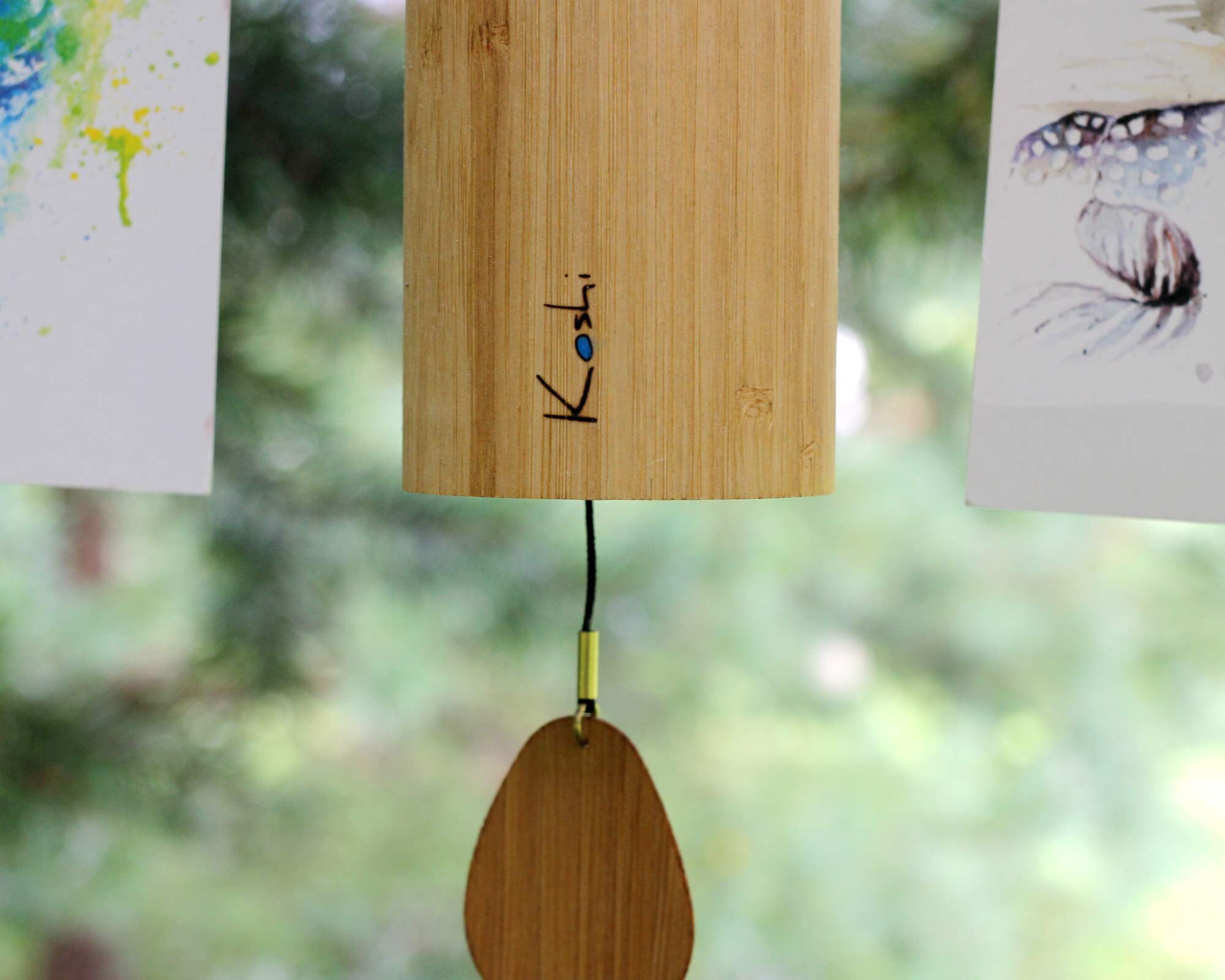 Koshi Wind Chimes Bells Four Elements Terra Aria Ignis Etsy