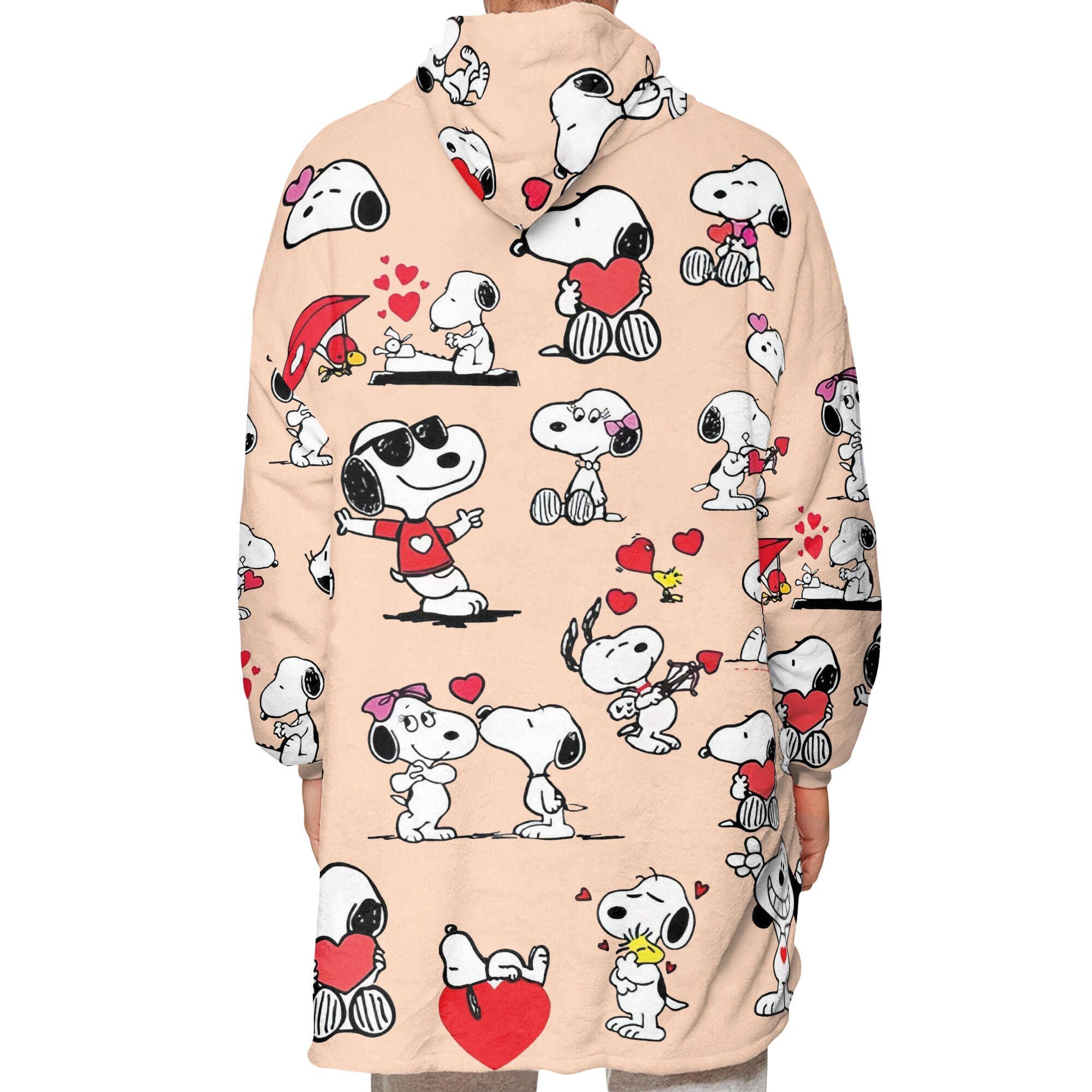 Discover Snoopys Lover Blanket Hoodie