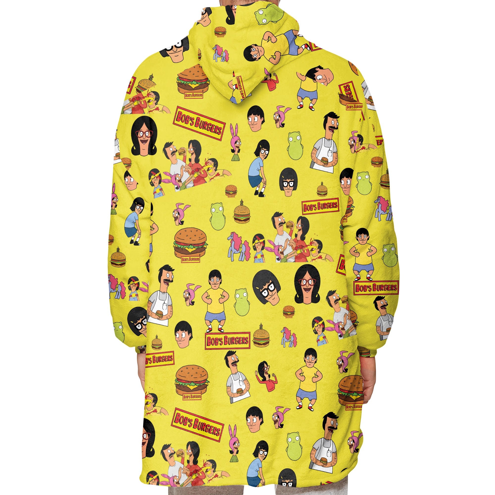 Discover Bobs Burgers Wearable Blanket Hoodie