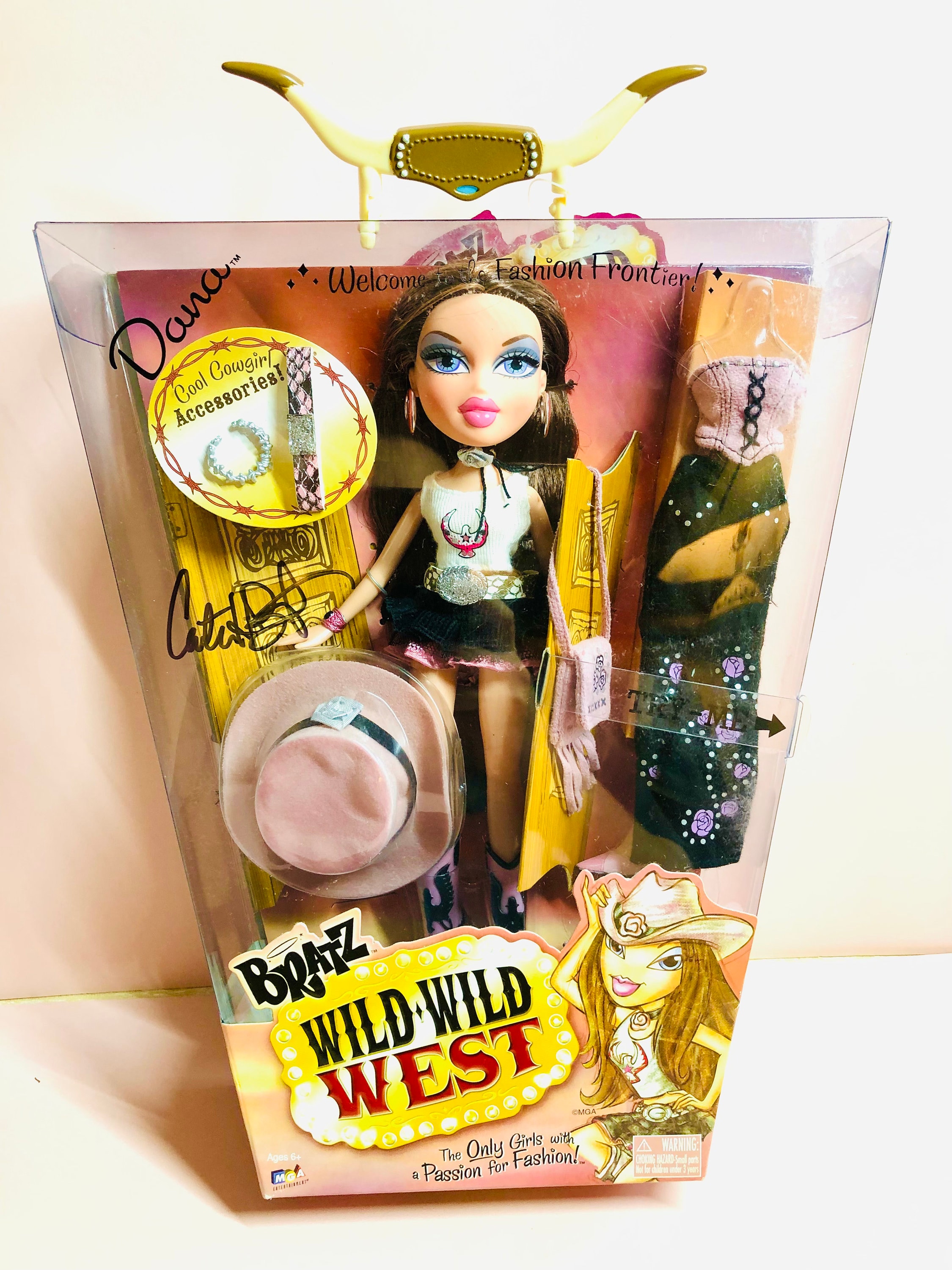 Bratz Wild Wild West Dana Original Edition. Autographed by Bratz Creator Carter Bryant From His Own Collection. Etsy
