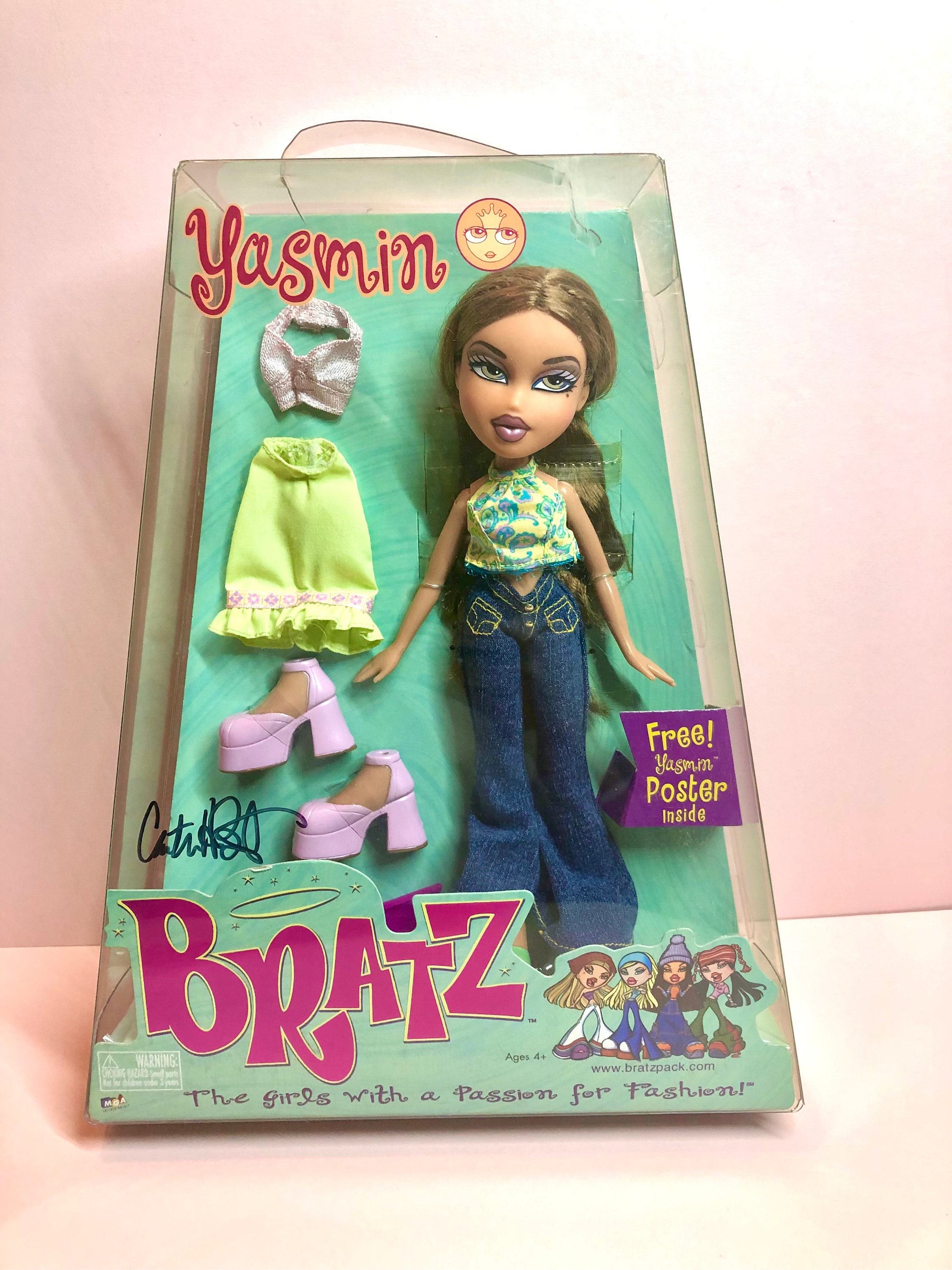 Bratz Beach Party Yasmin! Original 2002 edition. Autographed by Bratz  creator Carter Bryant, from his personal collection.