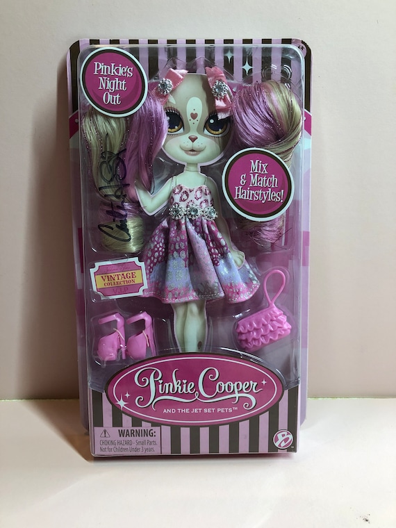 Sale Pinkie Cooper Fashion Pack Pinkie's Night Out. Very Rare Edition.  Autographed by Pinkie Cooper Creator Carter Bryant -  Canada