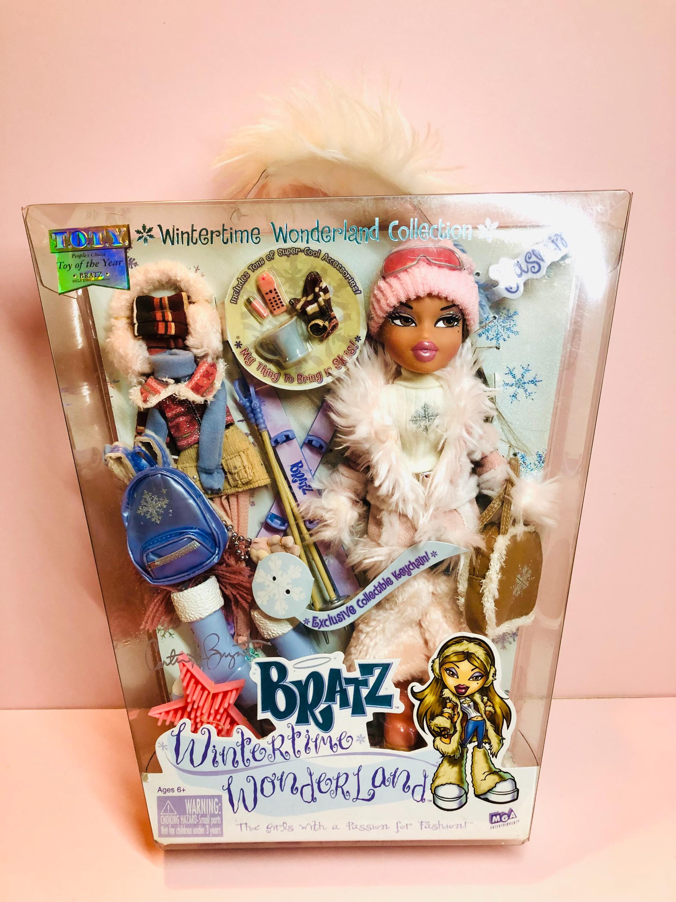 Bratz Wintertime Wonderland Yasmin Original 2003 edition. Designed and autographed by Bratz creator Carter Bryant