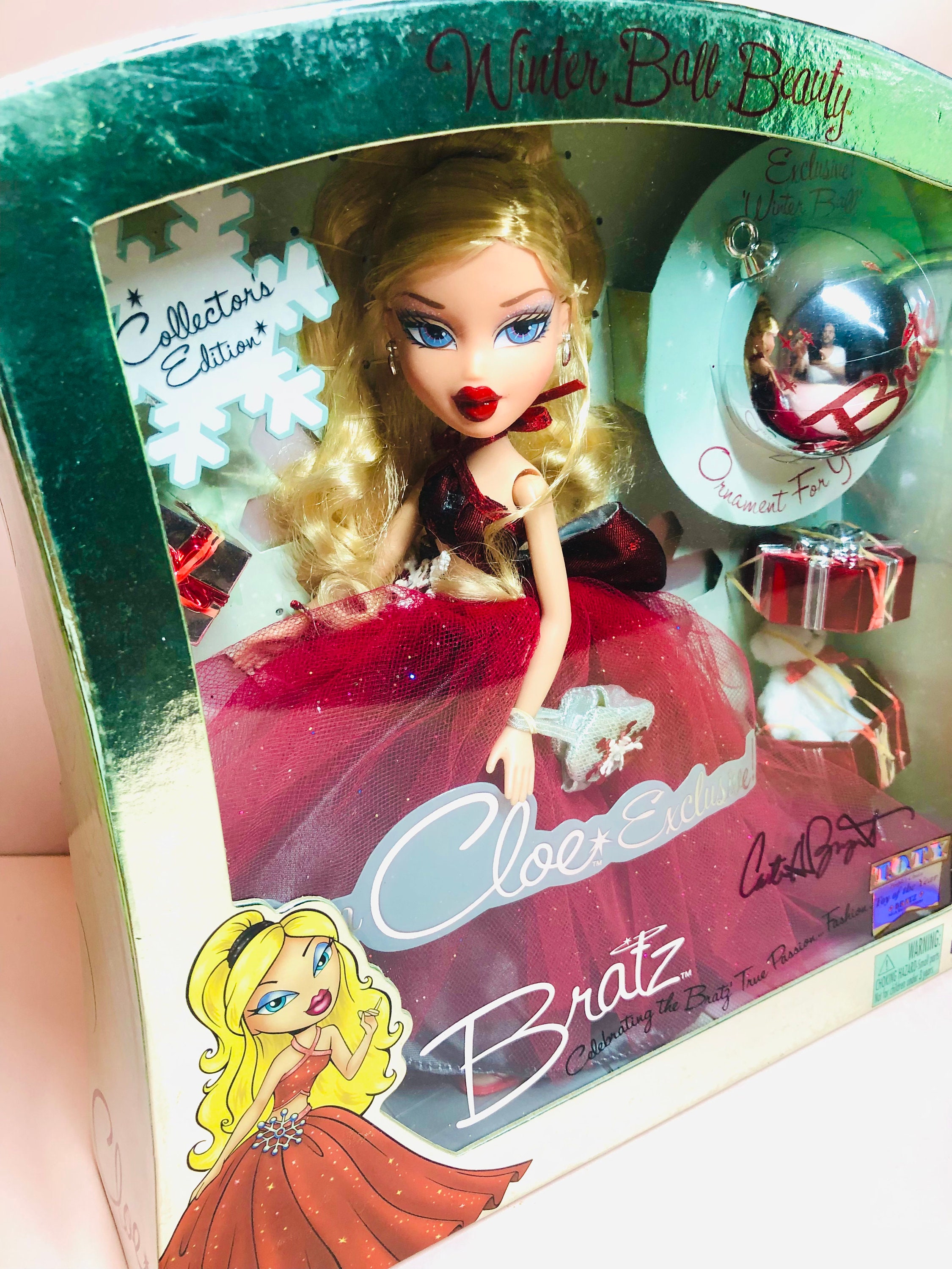 Bratz Winterball Beauty Cloe Original Edition. Autographed by Bratz Creator  Carter Bryant. From His Personal Collection. -  Finland