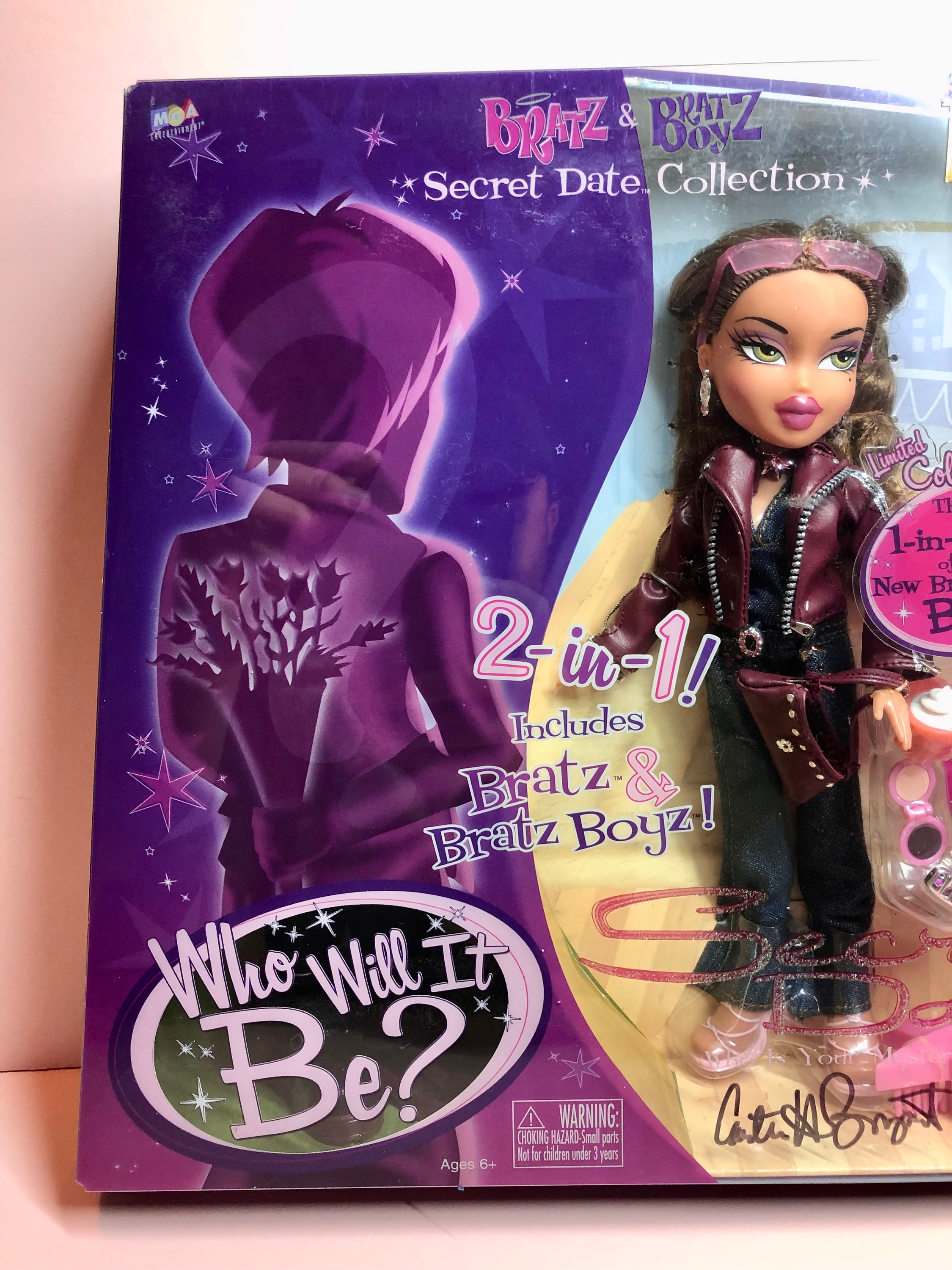 Bratz Secret Dateyasmin Original 2004 Edition. Autographed by 