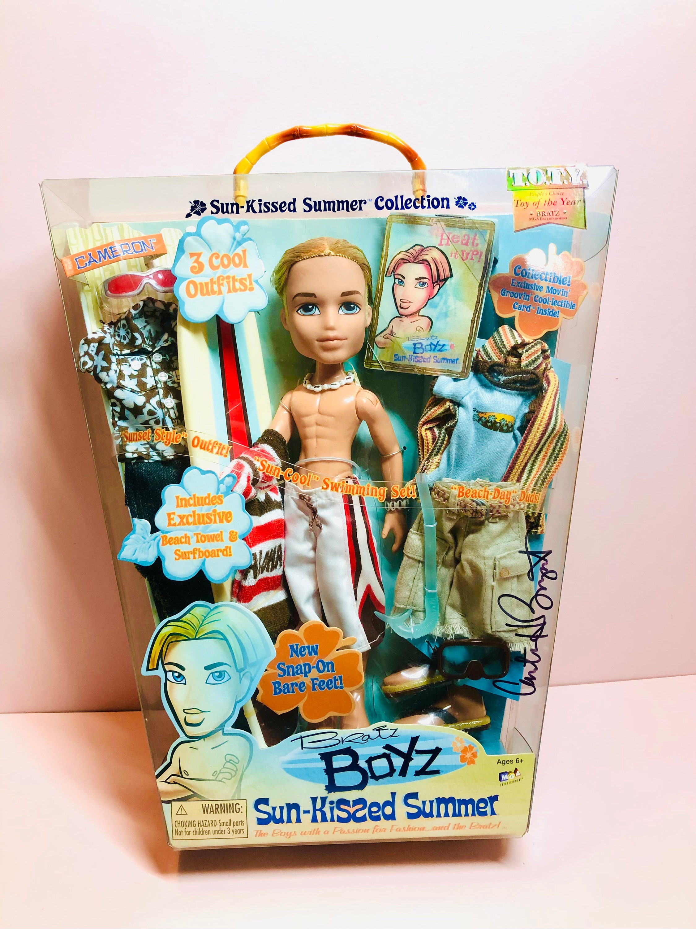 Bratz Boyz Sunkissed Summer Cameron Original 2004 Edition. Autographed by  Bratz Creator Carter Bryant, From His Personal Collection. -  India