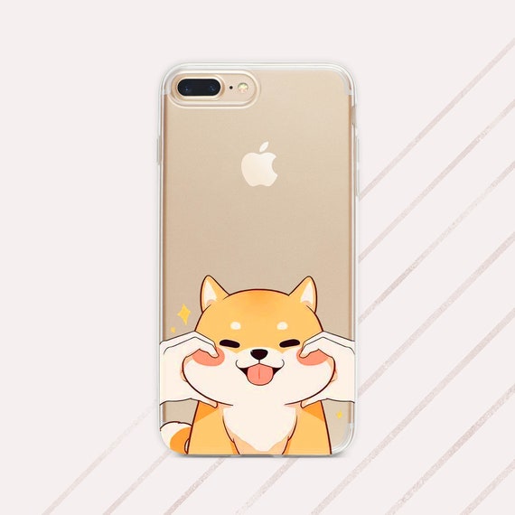 Dog Iphone Case Clear Iphone Xs Max Case Akita Inu Iphone 8 Plus Case Shiba Inu Iphone 7 Case Cute Dogs Case Iphone Xr Case Iphone Xs Case