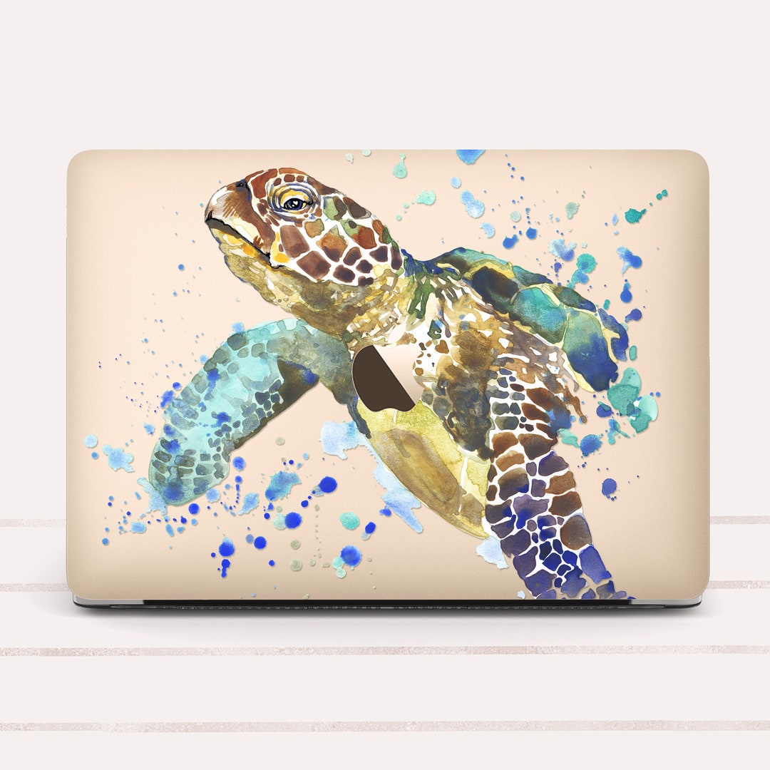 Turtle MacBook Case MacBook Pro Case 13 Inch Ocean MacBook Air - Etsy