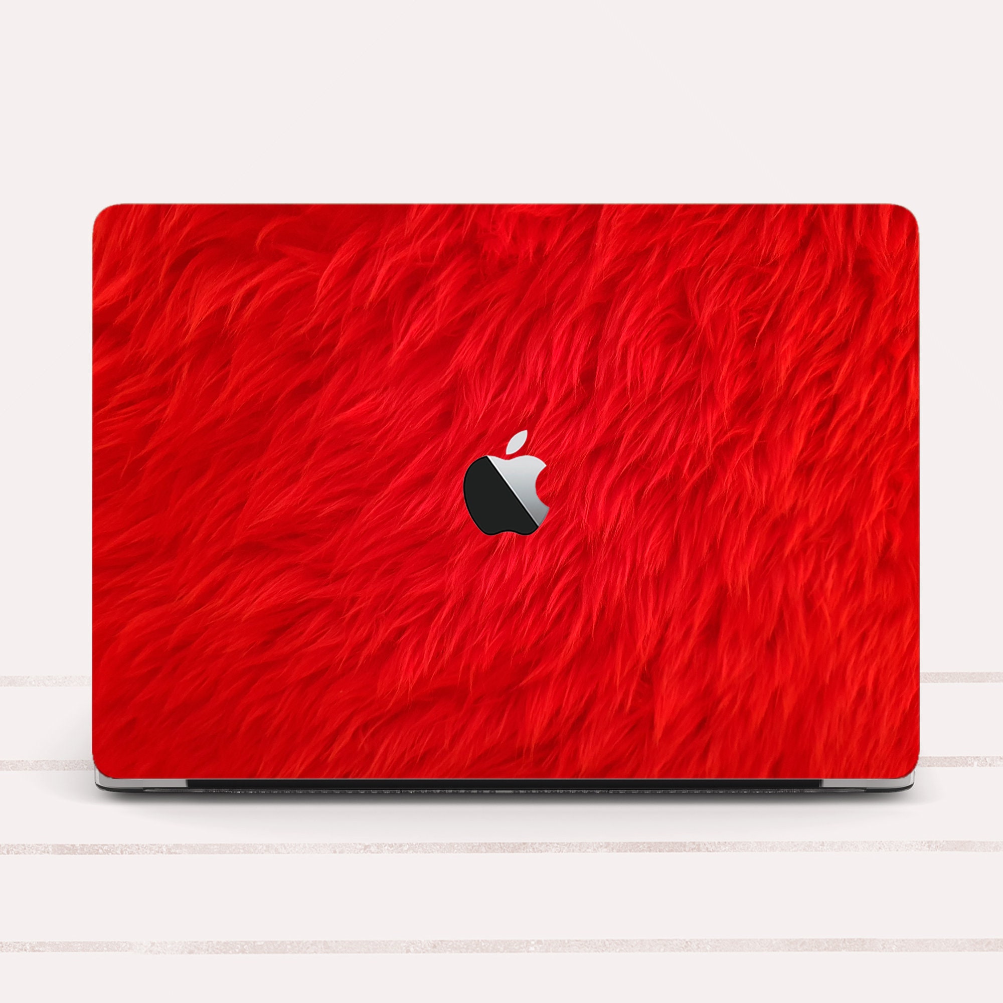 red macbook pro case