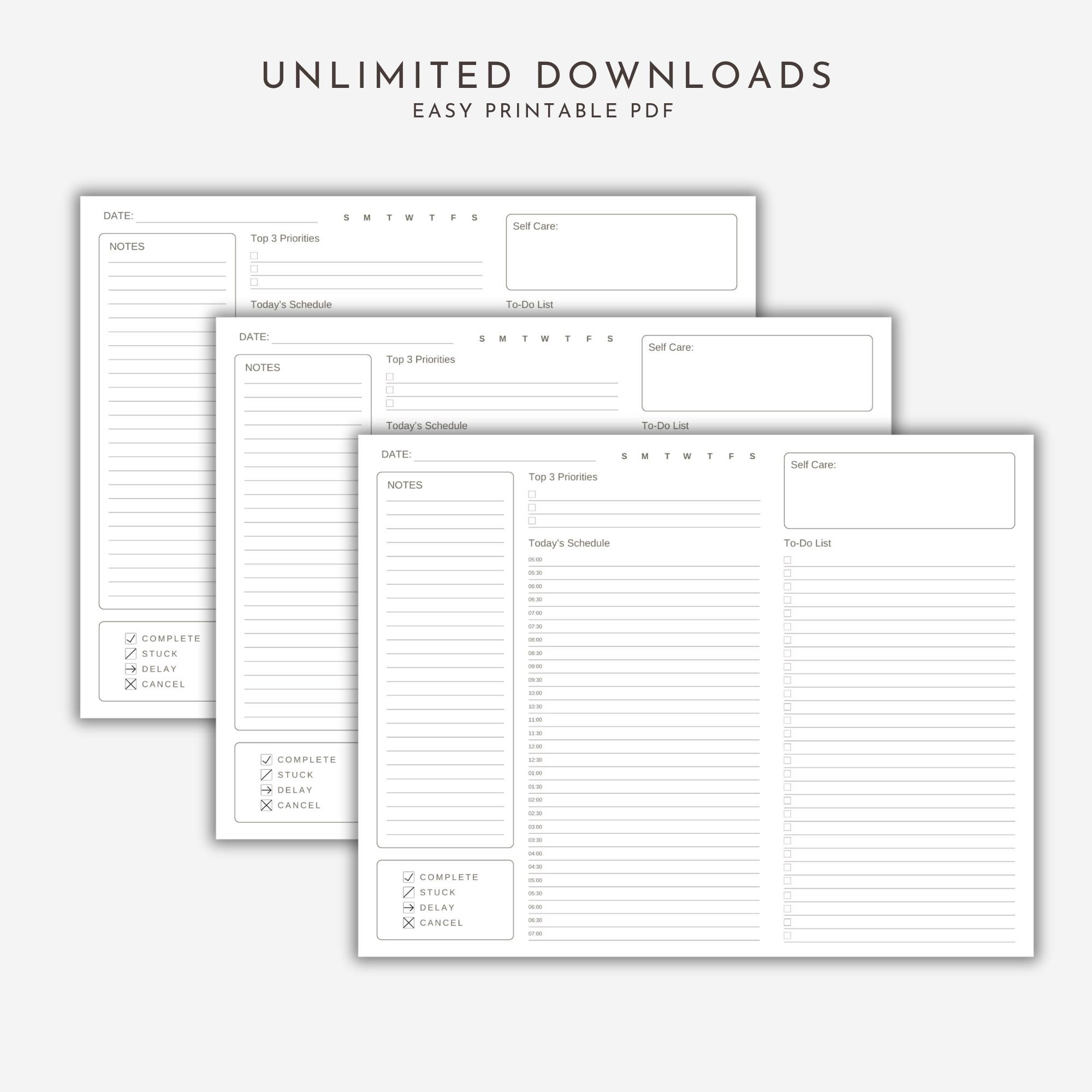 Daily Landscape Daily Task Checklist.pdf Landscape Planner Daily to Do List Printable Time Management for ...