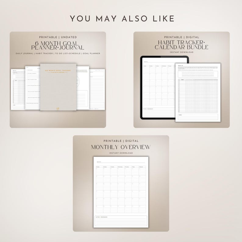 Simple Daily Task Tracker Printable to Do List Digital Template ...