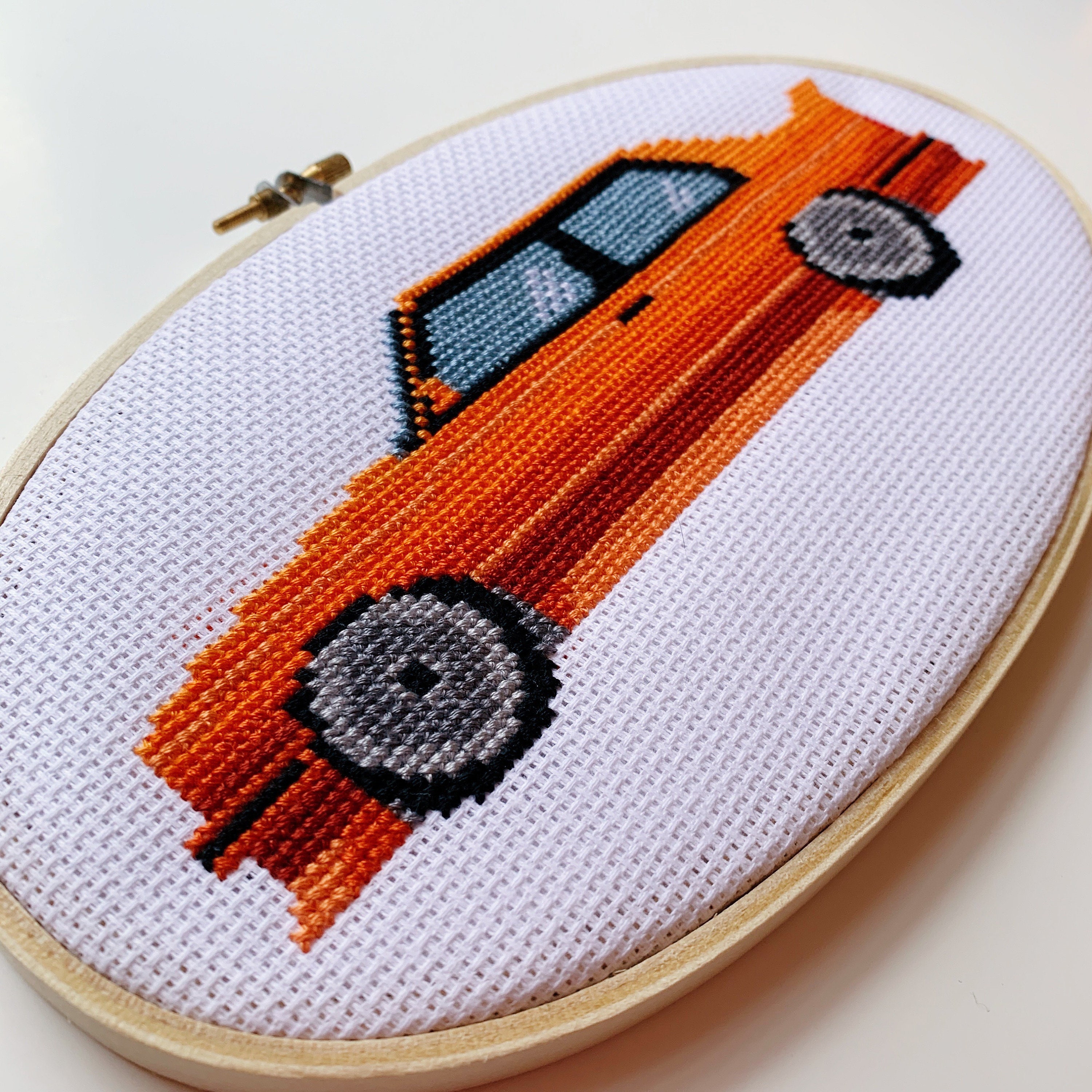 CUSTOM Car Cross Stitch the perfect gift for an automobile Etsy