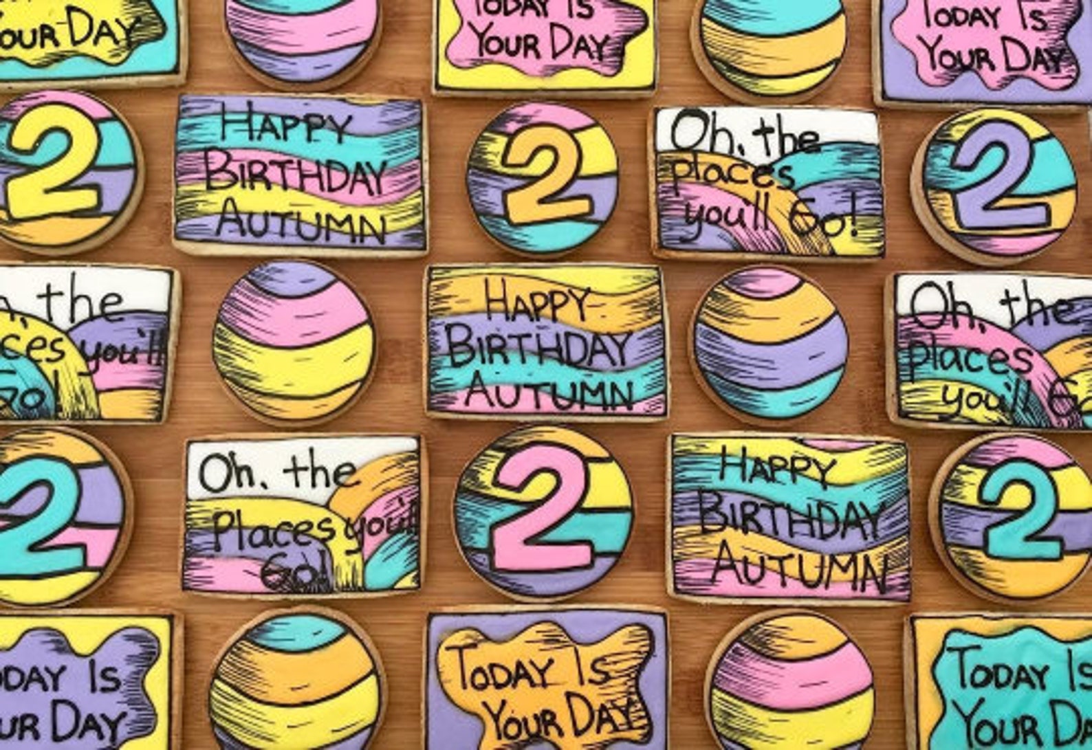 Graduation & Birthday Shortbread Cookies With Royal Icing | Milestone ...