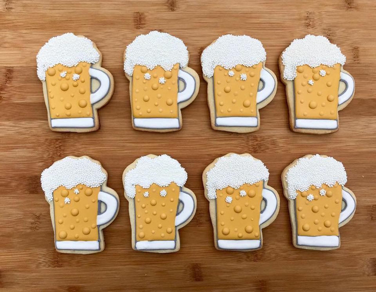 Beer Mug Shortbread Cookies with Royal Icing Etsy
