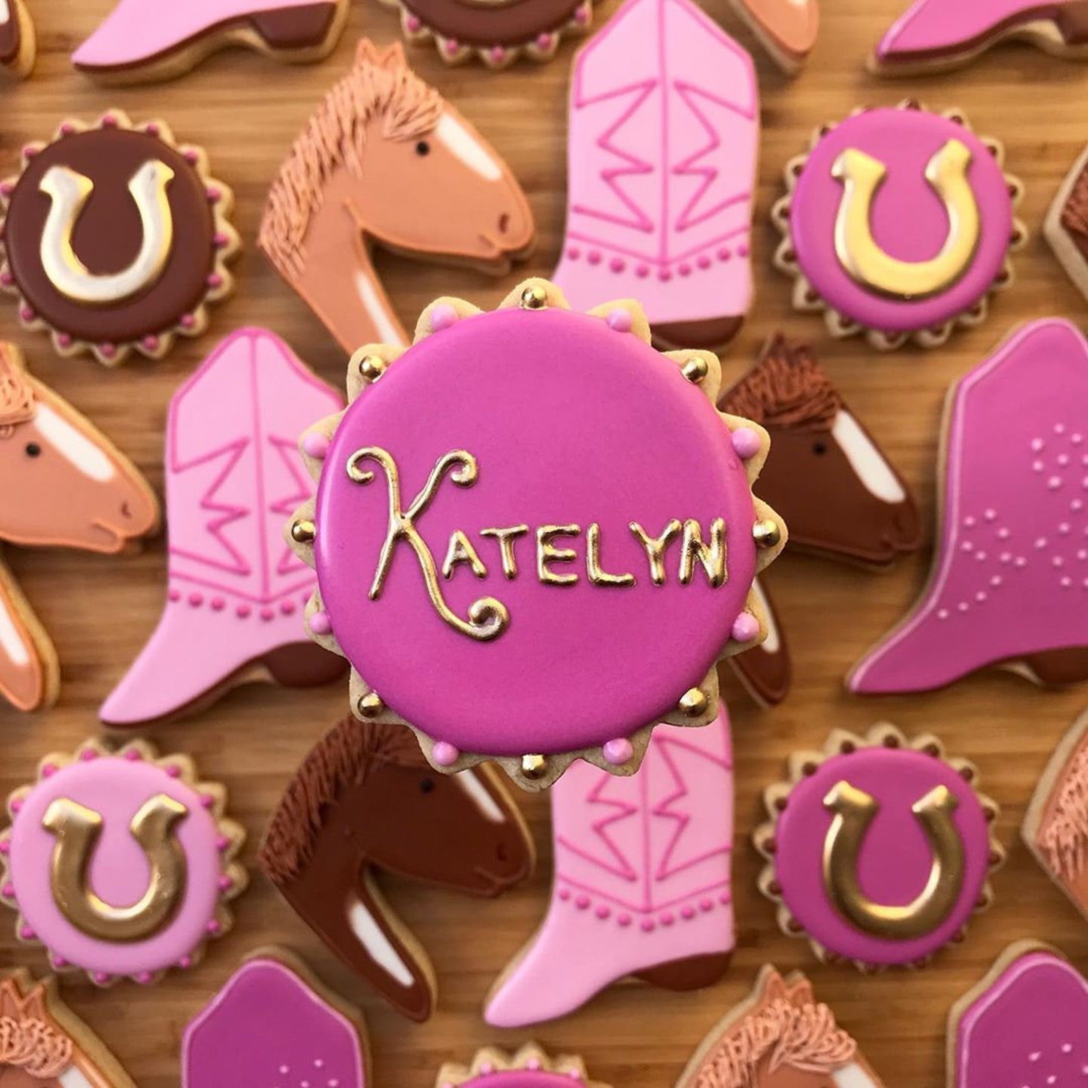 Horse Equestrian Shortbread Cookies With Royal Icing Etsy