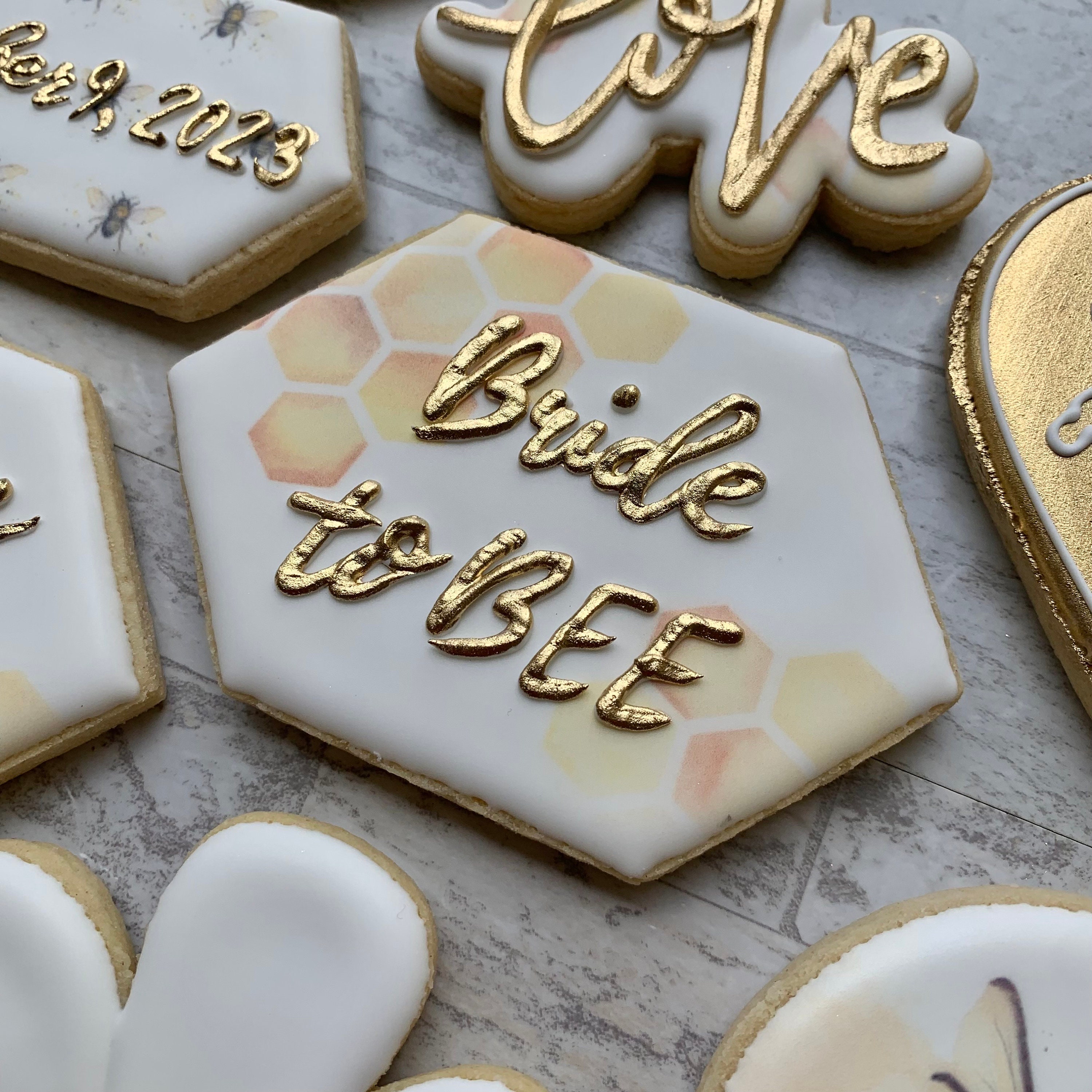 Bride to BEE Cookies | One Dozen Shortbread Cookies | Bridal Shower ...