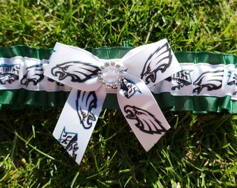 Eagles american football wedding garter