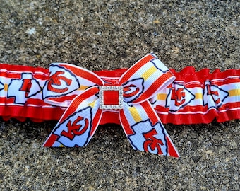 Kansas City Chiefs American football wedding garter