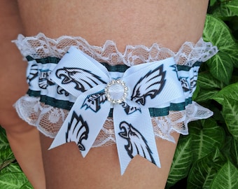 Eagles american football wedding garter