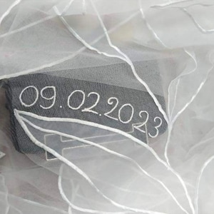 Add personalized embroidered