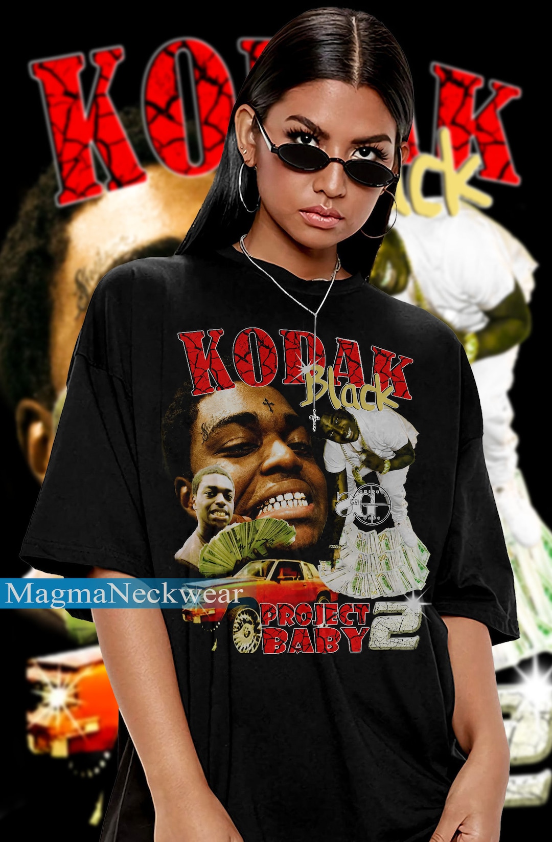 Kodak Black Tshirt Kodak Black Merch Rapper Fan Gift - Etsy