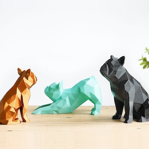 Pick Your Pooch Dog Statue | French Bulldog Statue | Frenchie Lover Statue | Dog Lover Collectible | Dog Knick-Knack | Dog Lover Gift