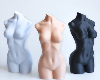 Female Body Figurine | Feminine Home Décor | Body Positive Statue | Boho Women Statue | Femme Figures | Goddess Sculpture | Female Torso