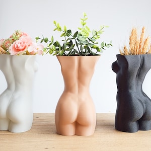 Jardinière pour le corps de la femme, Décoration végétale, Jardinière en forme de corps, Cache-pot coloré, Jardinière de la fierté gaie, Jardinière d'art lesbien d'intérieur, Idées cadeaux pour les lesbiennes