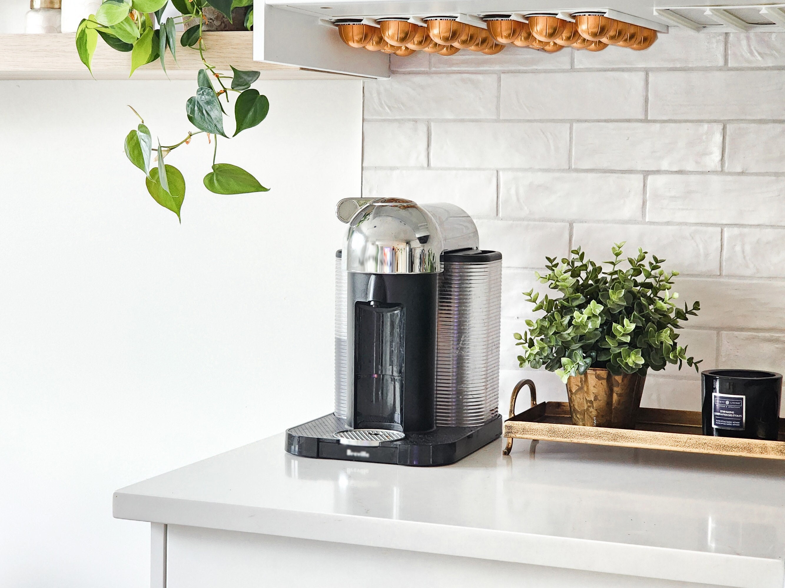 Comprar Almacenamiento Dolce Gusto Nespresso soporte para cápsulas de acero  inoxidable estante para cápsulas soporte mesa de cocina estante de Metal