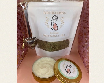 Pregnancy Combo, Pregnancy Tea, Belly Butter, Maternity, Pregnancy Essentials, Bundle, Gift Set, Gifts For Her, Free Shipping