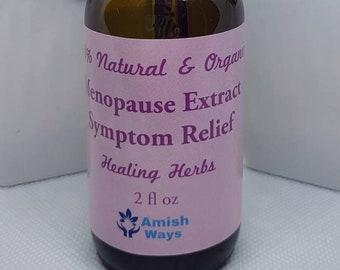 Menopause Symptom Relief Women's Health Tincture MCT Oil Extract