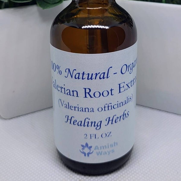 Valerian Root Extract Organic and Natural Herbs