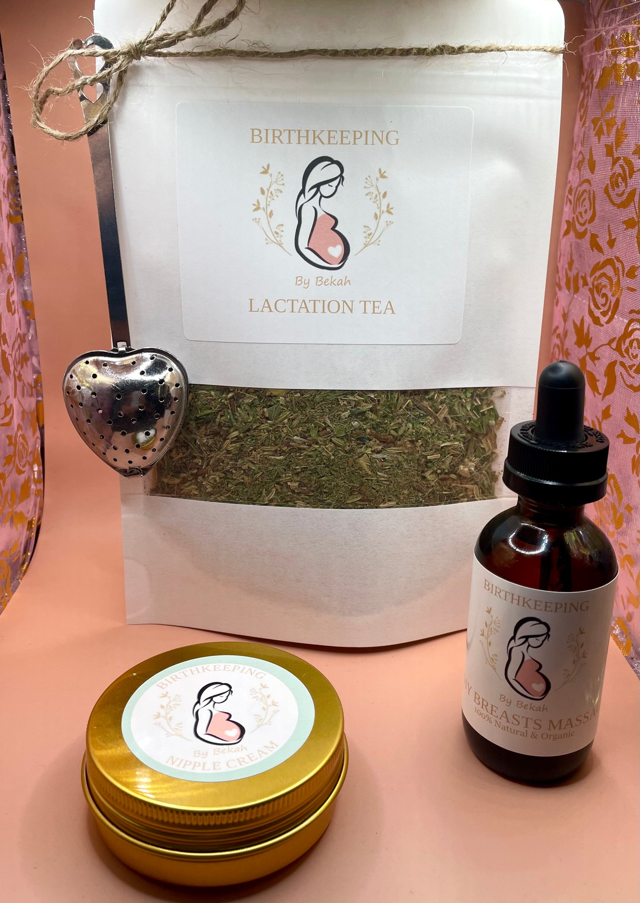 Breastfeeding Gift Set Organic Breastfeeding Bundle Etsy