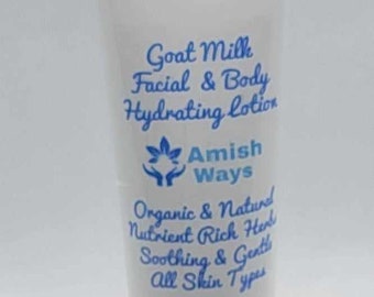 Goat Milk Face and Body Lotion Organic & Natural