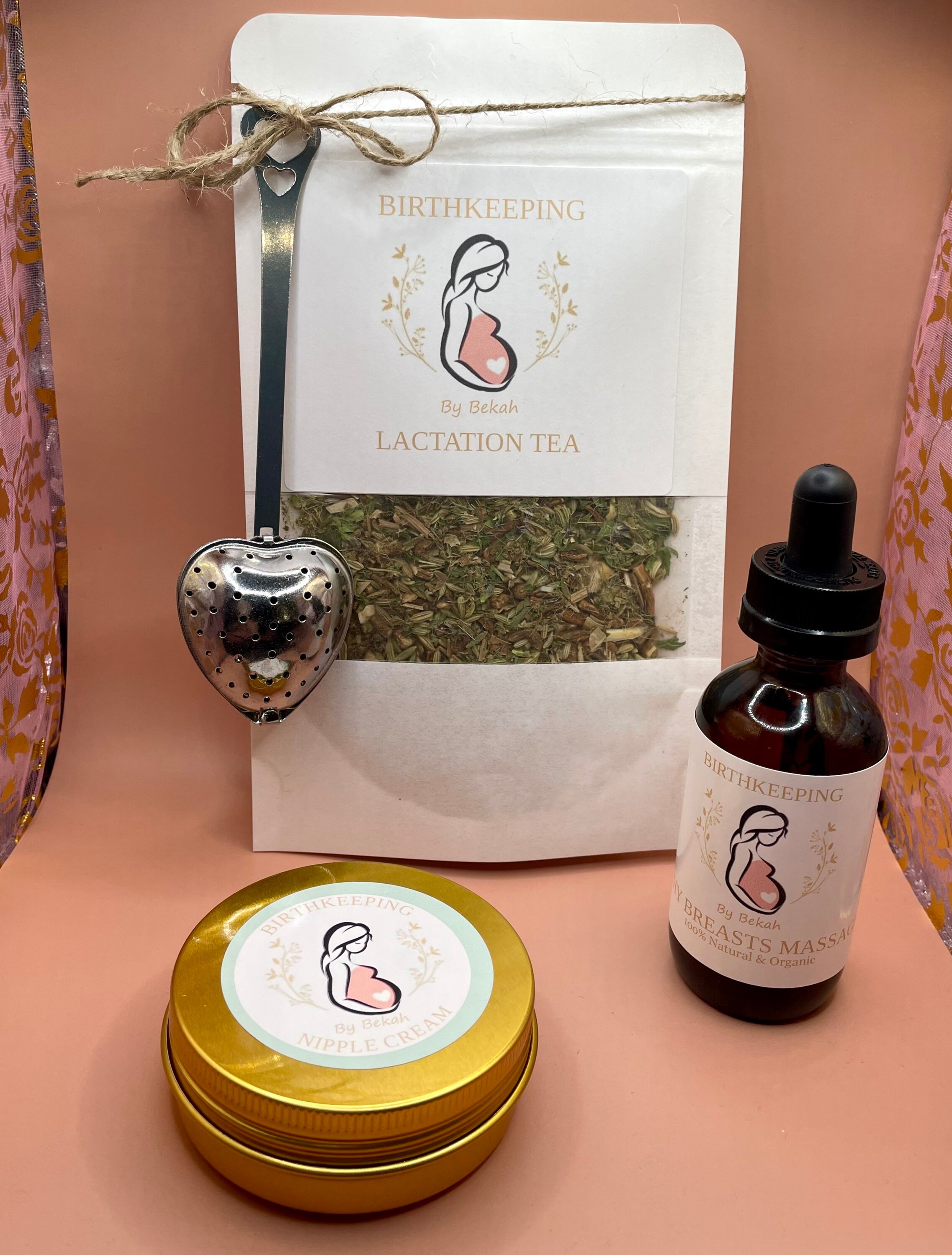 Breastfeeding Gift Set Organic Breastfeeding Bundle Etsy