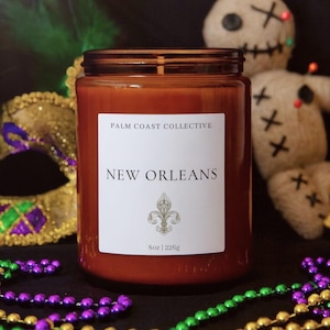 New Orleans Scented Candle Louisiana Candle Moving Housewarming Gift