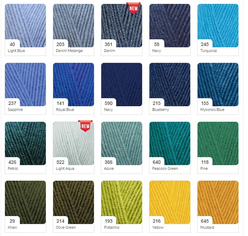Alize Lanagold Yarn