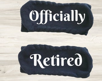 Officially Retired-Retirement Gift-Retirement Socks-Retired 2023-Retirement Party-Funny Retirement-Gift for Retired-65th Birthday