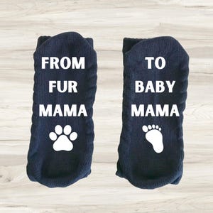 Bluza z kapturem dla mamy z futra dla mamy dziecka Prezent w ciąży dla przyszłej mamy Koszulka z informacją o ciąży dla nowej mamy Ogłoszenie o dziecku Ujawnienie płci