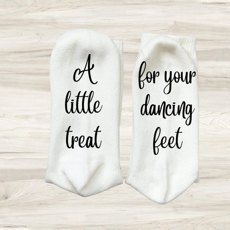 Why Walk When You Can Dance Socks, Gift for Dancers A little treat