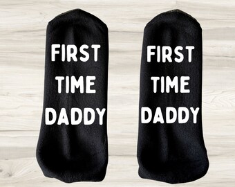 Zum ersten Mal Papa Socken, neue Papa Geschenk